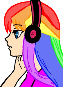 My oc Laughing Mio