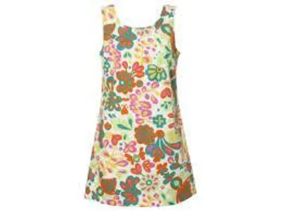 Patterned Flowery Dress