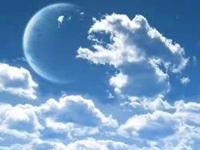 Air elemental with white aura