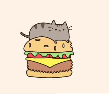 Hungry Pusheen