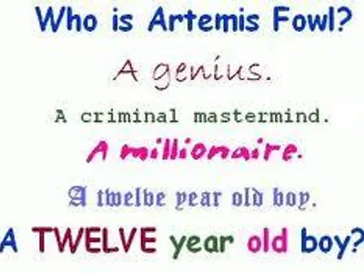 Your sibling is Artemis Fowl