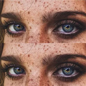 hazel eyes