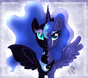 You're Luna and Nightmare Moon!