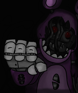 you are Withered bonnie