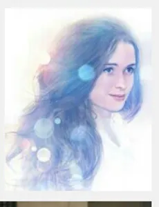 What are Lena's eye colours?