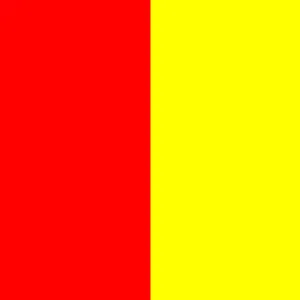 Which two colors are being shown in this picture? Be as specific as possible.