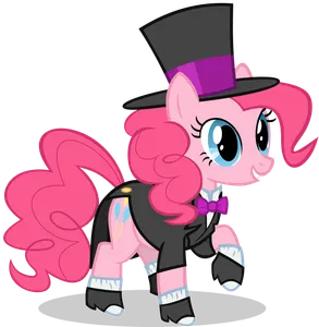 What was the first song that Pinkie Pie sang in the series?
