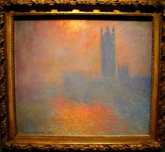 What was the main subject of Monet's famous 'Haystacks' series?