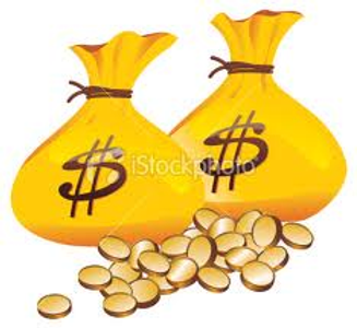 You have 2 identical money bags. One is filled with small coins. The other is filled with coins twice the size and value of the other. Which of the bags is worth more.