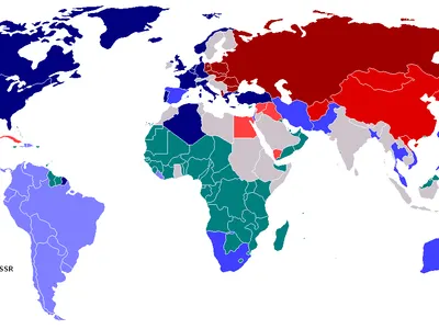 What event marked the beginning of the Cold War?