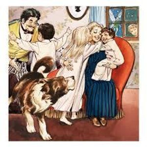 The darlings have a servant.