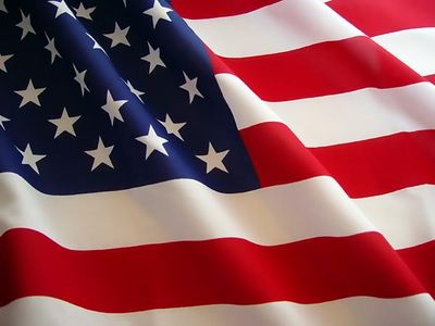 What are the colors on the American flag?