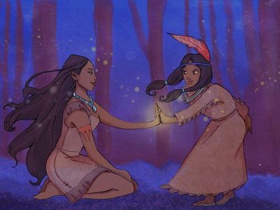 Who was the first native American princess in a Disney movie?