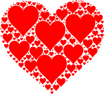 Je t'aime dans mon coeur