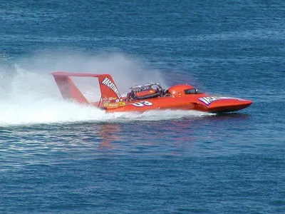 Which type of boat is typically used for racing?