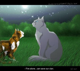 How did fire alone save the Clan?