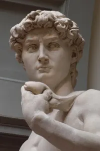 Which great artist sculpted the statue of 'David'?