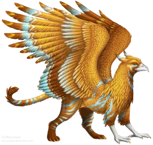 What material is a griffin's talons said to be able to cut through?