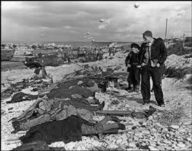How many Allied soldiers died at D-DAY?