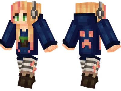 When minecraft was create. Can we change of skin?