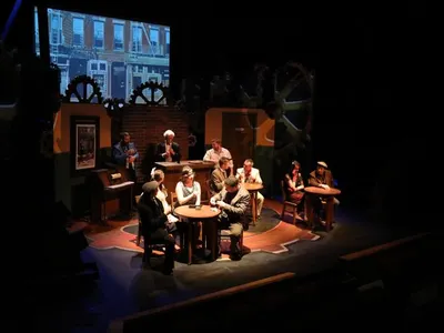 Which play is considered a landmark in LGBTQ theater?