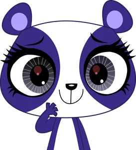 What is the name of the cute panda that likes to dance ballet?