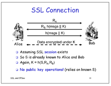 What does SSL stand for in terms of internet security?
