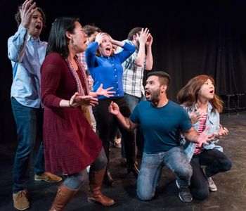 Improv scenes are generally: