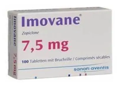 Imovane (zopiclone ) est in: