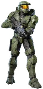 What is the name of the game that introduced the character Master Chief?