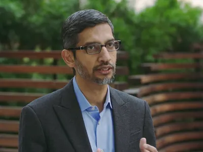 Who is the current CEO of Alphabet Inc?
