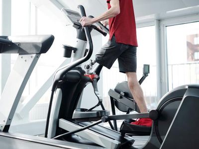 How should you adjust the resistance on an elliptical machine?