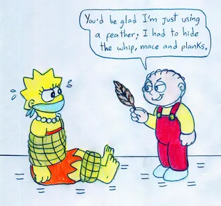 What is the name of the school that Bart and Lisa Simpson attend?