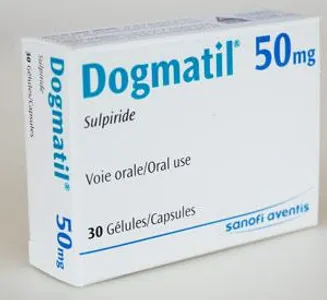 dogmatil (sulpiriide ) indique : Etats psychotiques aigus. Etats psychotiques chroniques (schizophrénies, délires chroniques non schizophréniques : délires paranoïaques, psychoses hallucinatoires chroniques) est un ;