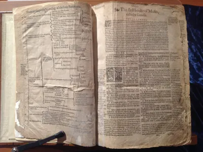 What is the first book of the Bible?