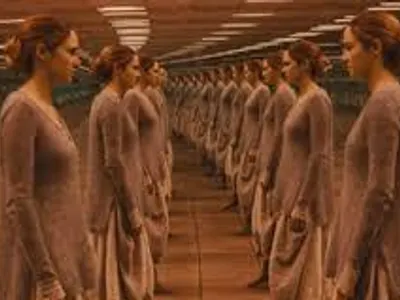 Which of the following didn't happen in Tris' amplitude test?