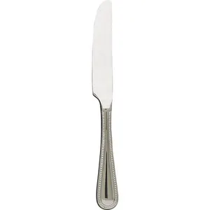 Who's eye did Peter stab with a butter knife?