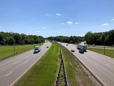 What is the safest following distance for a truck?
