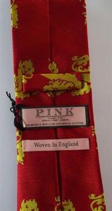 Which country did the British and Irish Lions play their first test series against?