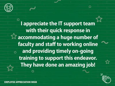 What is the quickest way to show appreciation?