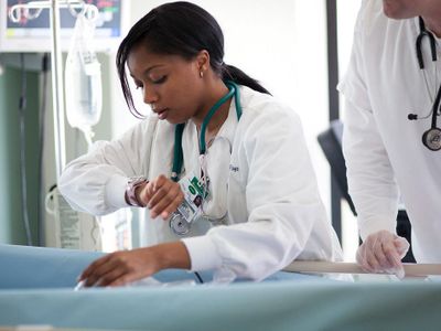 In which medical drama does a young doctor start his career at a hospital known for its complicated and unusual medical cases?