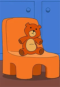 What is the name of Stewie’s stuffed teddy bear?