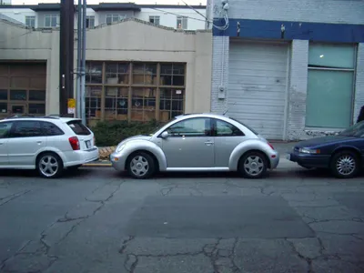What should you do after parallel parking?