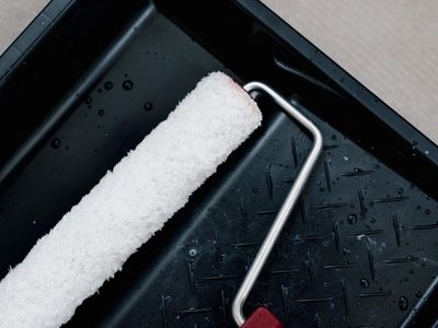 When painting a car, what type of roller should be used?