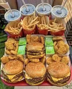 want food here end of quiz!