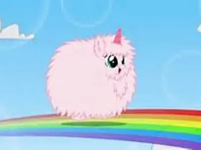 when in the show do you see a wonderful magical pink fluffy unicorn?