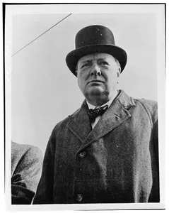 Who was the Prime Minister of the United Kingdom during most of World War II?