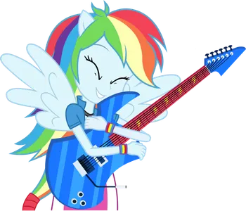 In Rainbow Rocks which bands had a sing off?