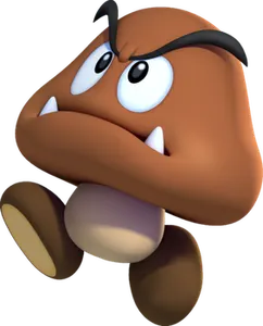 What was the first enemy to appear in a Mario game (arcade included)