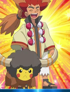 In the pic , pikachu is trying to imitate another pokemon. Who is the pokemon pikachu wants to imitate?